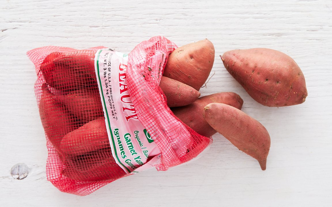 Bulk Organic Medium Sweet Potatoes A.V. Thomas Produce SF